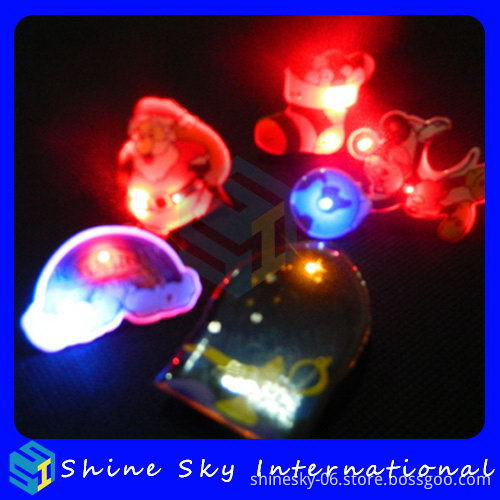 Special Antique Heart Shape Led Flashing Badge